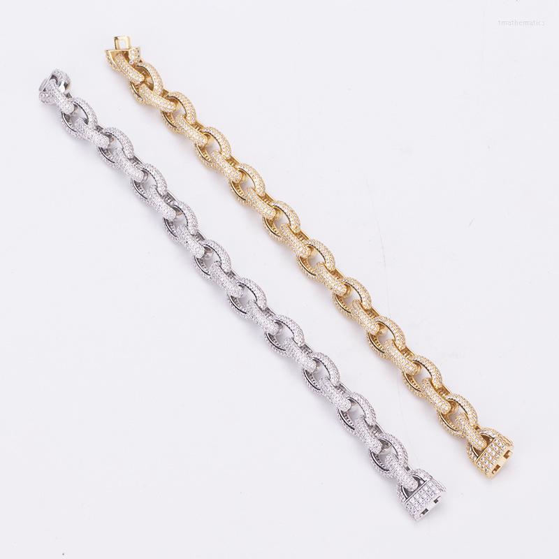 Link Bracelets Chain Luxury Fashion Classic Hip Hop Series Copper Zircon High Quality Bracelet European African Party Gift L0543Link
Link Bracelets Chain Luxury Fashion Classic Hip Hop Series Copper Zircon High Quality Bracelet European African Party Gift L0543Link