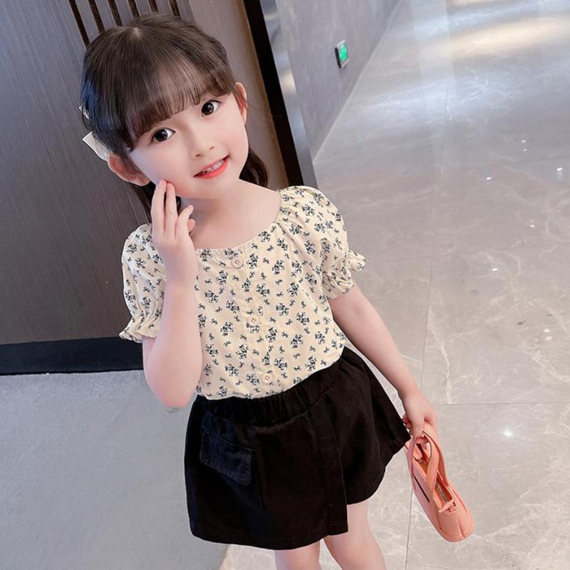 Clothing Sets Summer Clothes Girls Floral For Tshirt Short Toddler Children Costume, 01j7947-2
Clothing Sets Summer Clothes Girls Floral For Tshirt Short Toddler Children Costume, 01j7947-2