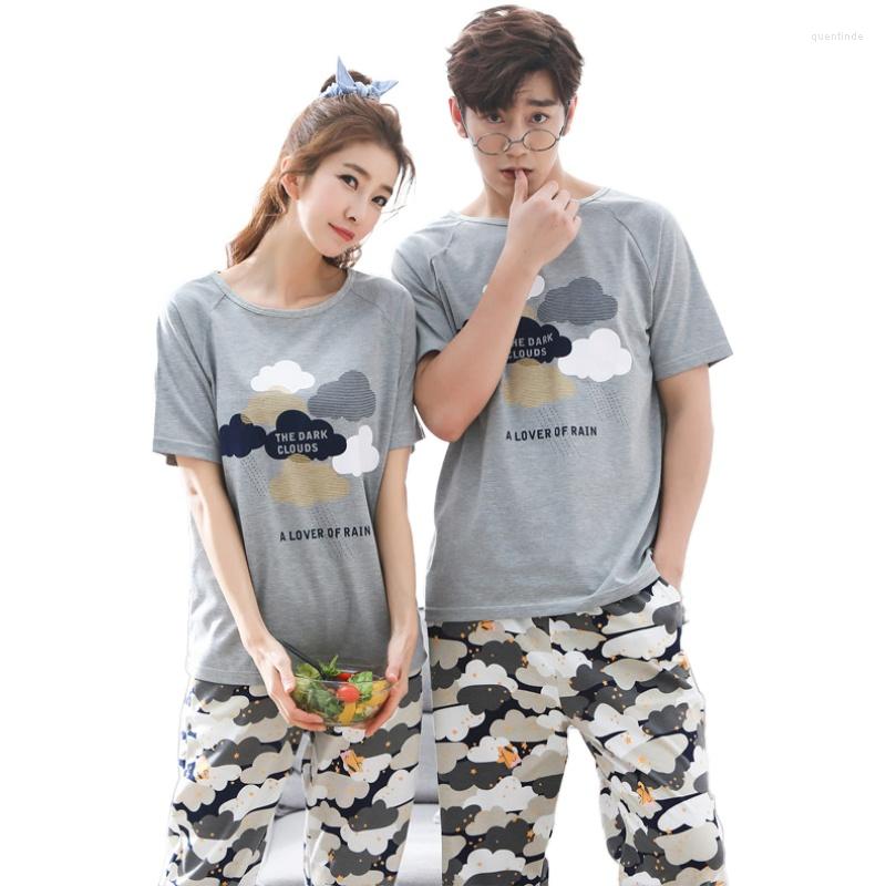 Men's Sleepwear Summer Men Pyjamas Short Sleeve Full Cotton Casual Couple Print Pajama Set Suit Big Yards 3XL Homewear Lingerie Pyjama, Zym8809m
Men's Sleepwear Summer Men Pyjamas Short Sleeve Full Cotton Casual Couple Print Pajama Set Suit Big Yards 3XL Homewear Lingerie Pyjama, Zym8809m