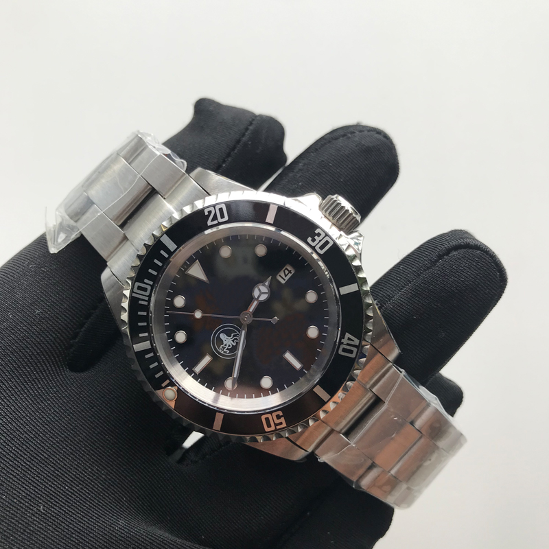 Luxury watches ETA movement silver case ceramic bezel automatic mechanical date men watches sapphire glass quality 904L stainless steel wristwatches luminous
Luxury watches ETA movement silver case ceramic bezel automatic mechanical date men watches sapphire glass quality 904L stainless steel wristwatches luminous