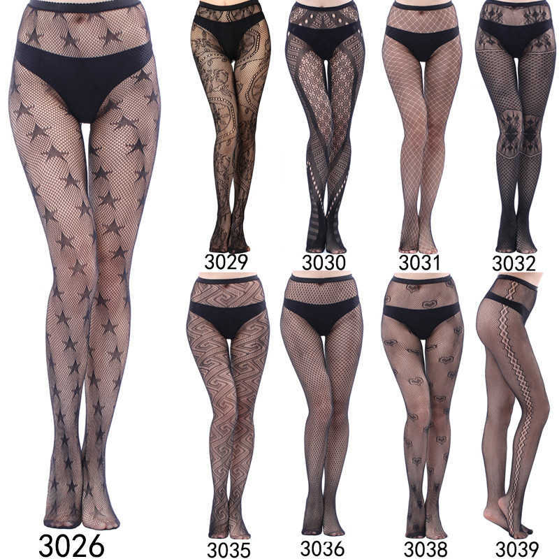 Socks Hosiery 1 Pair Women's High Quality Sexy Ripped Pantyhose Black Lace Stockings Pattern Fishnet Tights Erotic Nylon Lolita T220930, 3031
Socks Hosiery 1 Pair Women's High Quality Sexy Ripped Pantyhose Black Lace Stockings Pattern Fishnet Tights Erotic Nylon Lolita T220930, 3031