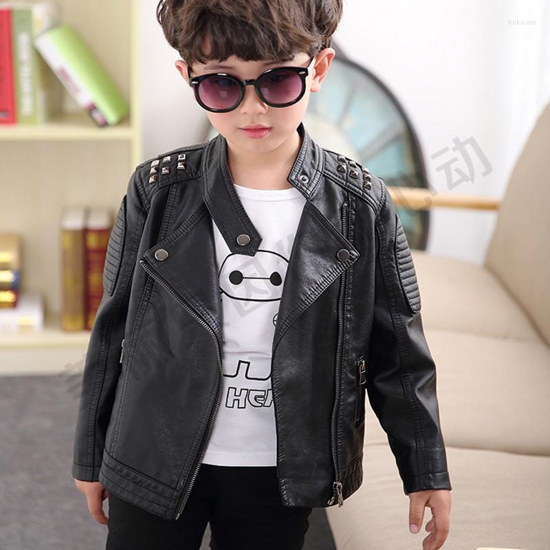 Jackets Boys Jacket Leather High Quality Black Coats Children Chaqueta Nino Kids 6CT102, Picture shown
Jackets Boys Jacket Leather High Quality Black Coats Children Chaqueta Nino Kids 6CT102, Picture shown