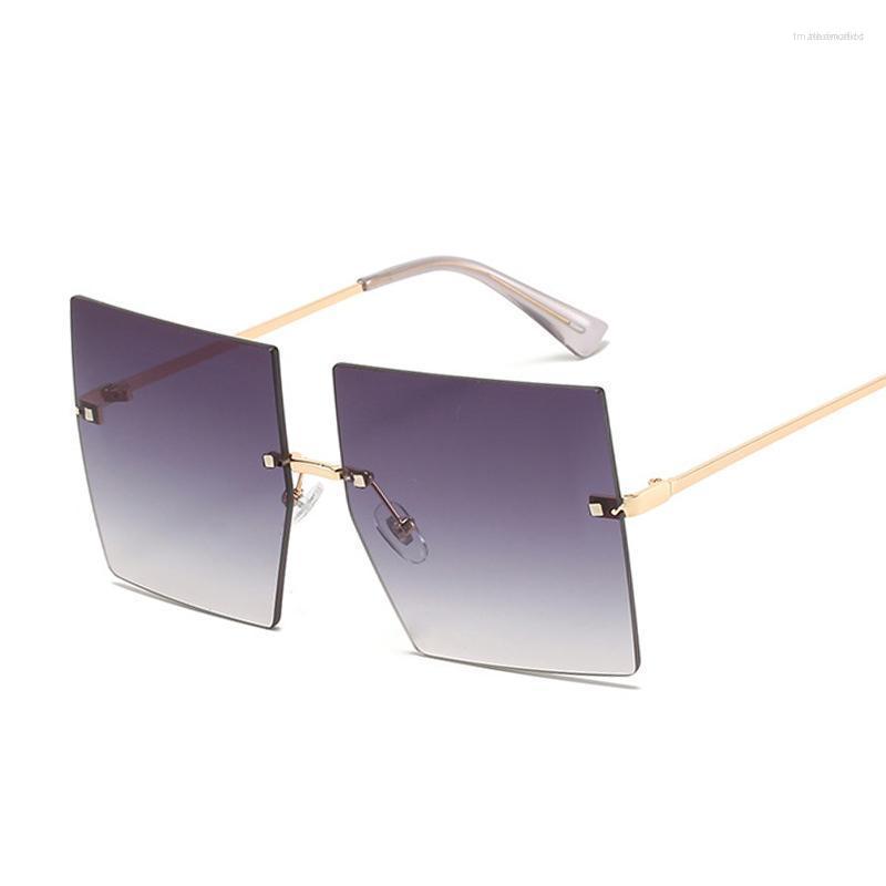 Sunglasses Oversized Vintage Woman Luxury Square Sun Glasses Female Brand Designer Metal Gradient Rimless Gafas De Sol MujerSunglasses
Sunglasses Oversized Vintage Woman Luxury Square Sun Glasses Female Brand Designer Metal Gradient Rimless Gafas De Sol MujerSunglasses