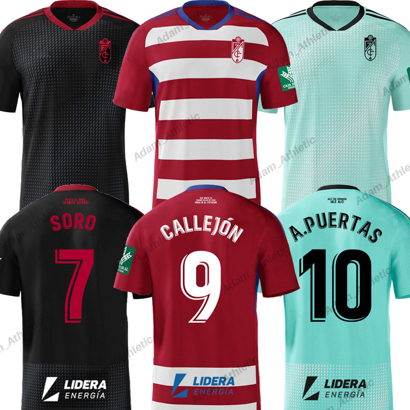 Granada CF soccer jerseys 22 23 CALLEJON A.PUERTAS SORO UZUNI football shirts men kids kit jersey 2022 2023 camiseta Granada, 22-23 home
Granada CF soccer jerseys 22 23 CALLEJON A.PUERTAS SORO UZUNI football shirts men kids kit jersey 2022 2023 camiseta Granada, 22-23 home