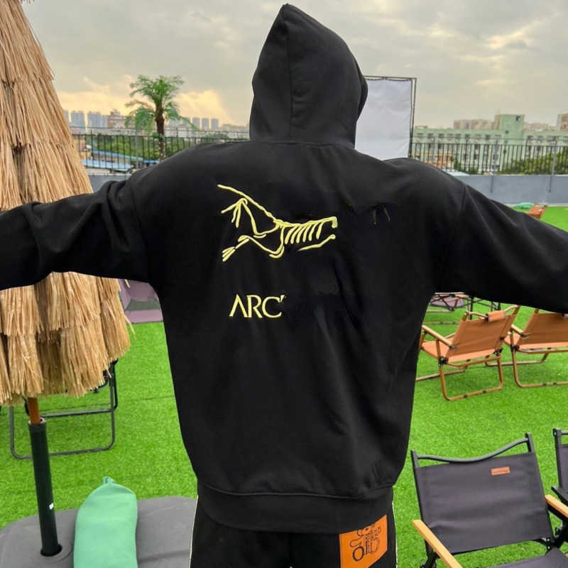 Arc sweater designer sweat shirt autumn men loose casual sports pullover hooded sweaters letter print pocket coat, Black
Arc sweater designer sweat shirt autumn men loose casual sports pullover hooded sweaters letter print pocket coat, Black