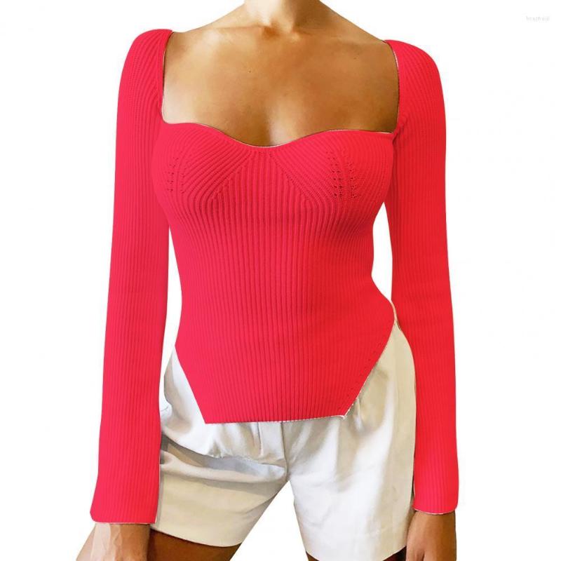 Women' Sweaters 2022 Autumn Women Square Neck Knitted Sweater Long Sleeve Irregular Hem Solid Color Knitwear Clothing, Black
Women' Sweaters 2022 Autumn Women Square Neck Knitted Sweater Long Sleeve Irregular Hem Solid Color Knitwear Clothing, Black