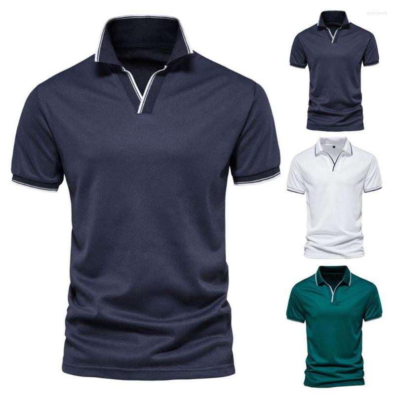 Men's Casual Shirts Solid Color Men Polo Shirt Turn-down Collar All Match Short Sleeve Leisure Top Lapel Business For Work, Green
Men's Casual Shirts Solid Color Men Polo Shirt Turn-down Collar All Match Short Sleeve Leisure Top Lapel Business For Work, Green