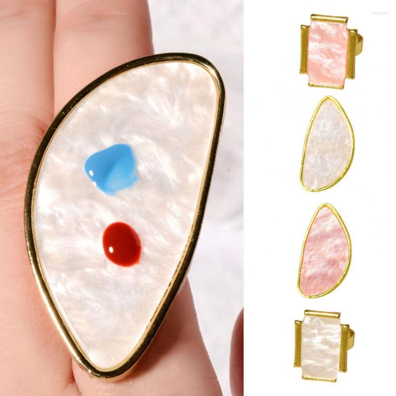Nail Art Kits Palette Easy To Wear Ergonomic Design Reusable Finger Ring Style Gel Polish Mixing For Salon
Nail Art Kits Palette Easy To Wear Ergonomic Design Reusable Finger Ring Style Gel Polish Mixing For Salon
