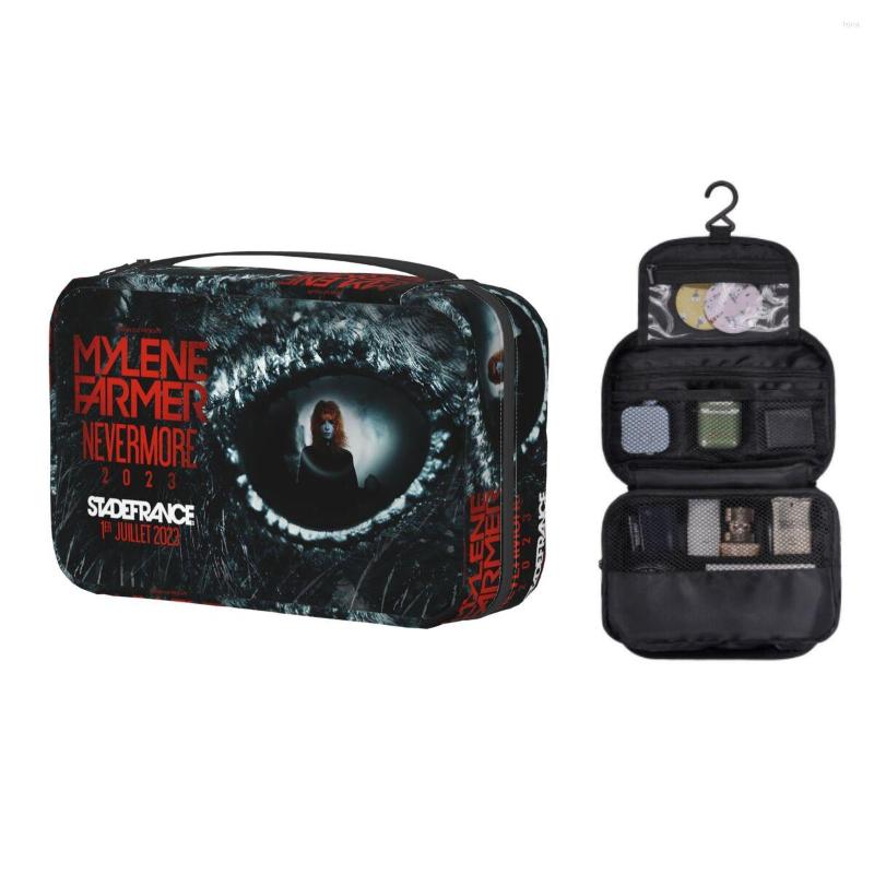 Cosmetic Bags Cute Mylene Farmer Travel Toiletry Bag For Women Hanging French Singer Makeup Organizer Dopp Kit
Cosmetic Bags Cute Mylene Farmer Travel Toiletry Bag For Women Hanging French Singer Makeup Organizer Dopp Kit