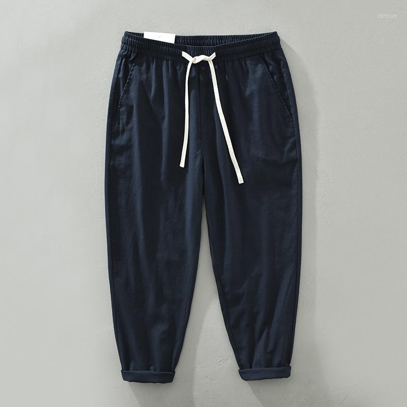 Men's Pants 2022 Spring Summer Men Drawstring Cargo Linen Cotton Blend Thin Breathable Solid Color Straight Casual Trouser GC-3501, Black
Men's Pants 2022 Spring Summer Men Drawstring Cargo Linen Cotton Blend Thin Breathable Solid Color Straight Casual Trouser GC-3501, Black