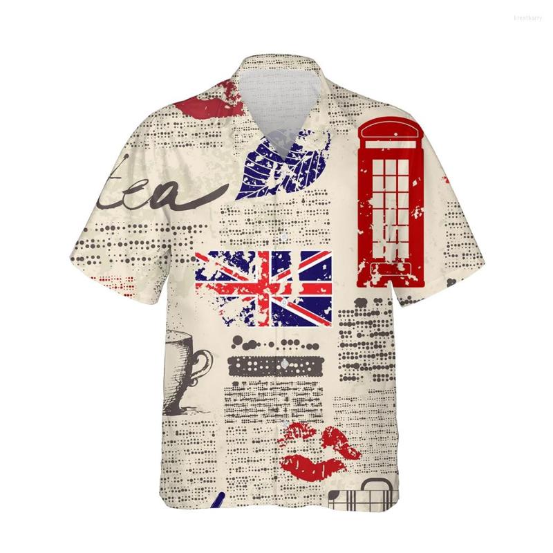Men' Casual Shirts Jumeast 3d London Spaper Printed Hawaiian Vintage Shirt Men Short Sleeve Fashion Trend Loose Streetwear 5XL, 04
Men' Casual Shirts Jumeast 3d London Spaper Printed Hawaiian Vintage Shirt Men Short Sleeve Fashion Trend Loose Streetwear 5XL, 04