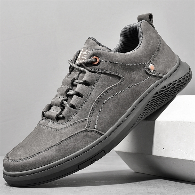 Dress Shoes Men's genuine Leather s lace up Trend Comfortable outdoor British Fashion High Top Sneakers Moccasins 220930, Khaki
Dress Shoes Men's genuine Leather s lace up Trend Comfortable outdoor British Fashion High Top Sneakers Moccasins 220930, Khaki