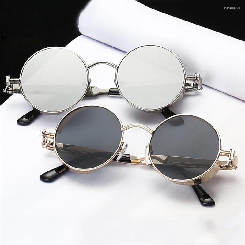 Sunglasses Fashion Steampunk Round For Men Women Black Brown Wrap Frame Retro Sun Glasses Mirror Sunglass
Sunglasses Fashion Steampunk Round For Men Women Black Brown Wrap Frame Retro Sun Glasses Mirror Sunglass