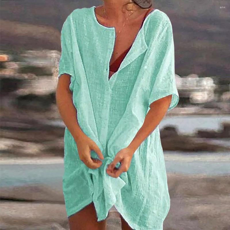 Women' Blouses Mandylandy Women Elegant Summer Loose Cotton Linen Blouse Top Fashion Female Y2K Short Sleeve Button Sun Protection, Pink
Women' Blouses Mandylandy Women Elegant Summer Loose Cotton Linen Blouse Top Fashion Female Y2K Short Sleeve Button Sun Protection, Pink