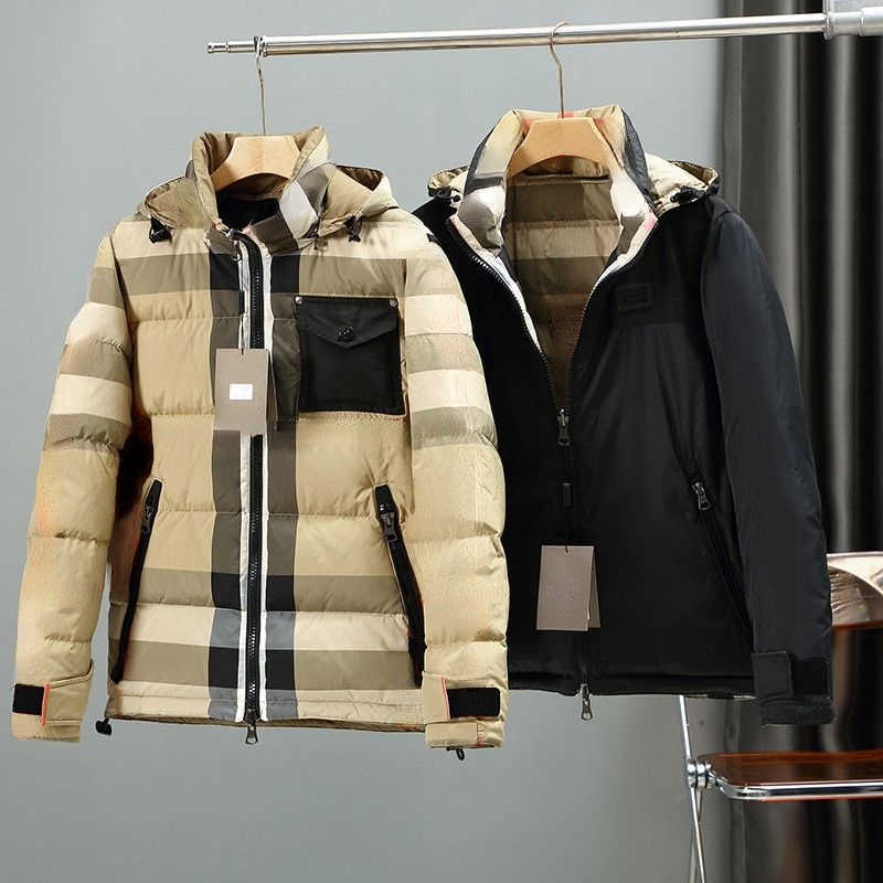 mens down jacket burb designer hoodie reversible hooded jackets man zippered cardigan women winter warm goose coat, Beige+black
mens down jacket burb designer hoodie reversible hooded jackets man zippered cardigan women winter warm goose coat, Beige+black