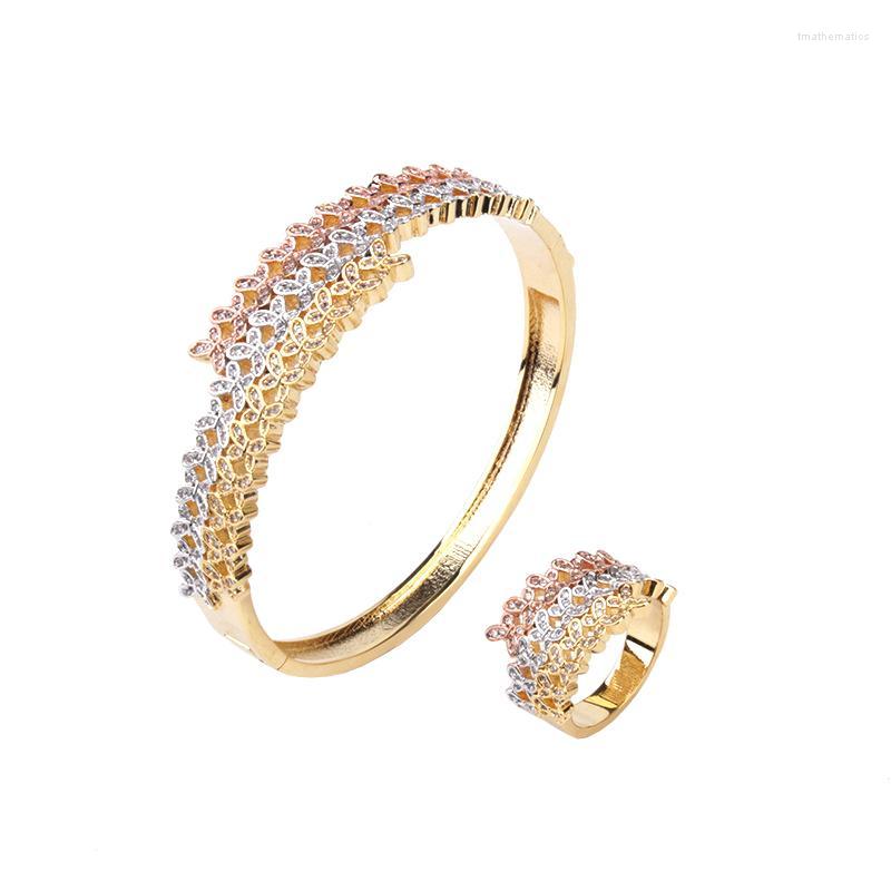 Bangle Luxury Fashion European Multicolor Bracelet With Ring Copper Zircon Jewelry Dubai Wedding Women Gift B1131Bangle
Bangle Luxury Fashion European Multicolor Bracelet With Ring Copper Zircon Jewelry Dubai Wedding Women Gift B1131Bangle