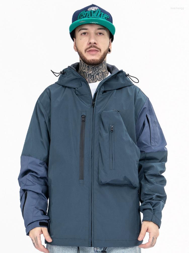 Men's Jackets Men's Logo Fashion 2022 Autumn Winter Wind-resistant Jacket Pocket Zipper Dichromatic Splicing Tooling Coat, Blue
Men's Jackets Men's Logo Fashion 2022 Autumn Winter Wind-resistant Jacket Pocket Zipper Dichromatic Splicing Tooling Coat, Blue
