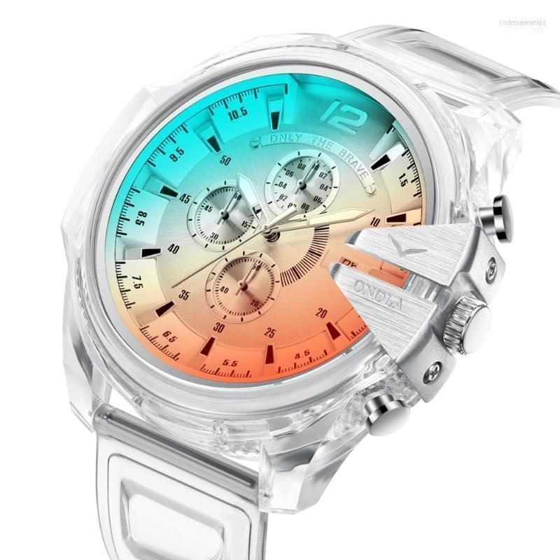Wristwatches Men's Watches Large Dz Style Top Illusion Silicon Band Quartz Watch For Men Male Wrist Military Relogio Masculino, White
Wristwatches Men's Watches Large Dz Style Top Illusion Silicon Band Quartz Watch For Men Male Wrist Military Relogio Masculino, White