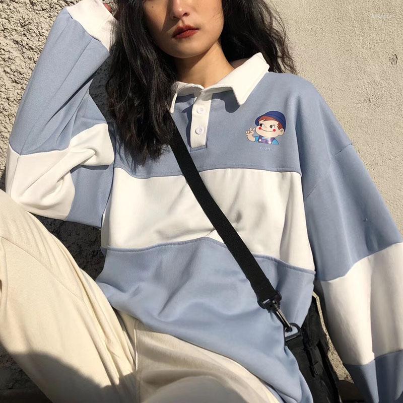 Women's Hoodies Sweatshirts Japanese Harajuku Ulzzang Vintage Casual Loose Y2k Cartoon Sweatshirt Female Korean Cute Clothing For Women, Blue
Women's Hoodies Sweatshirts Japanese Harajuku Ulzzang Vintage Casual Loose Y2k Cartoon Sweatshirt Female Korean Cute Clothing For Women, Blue