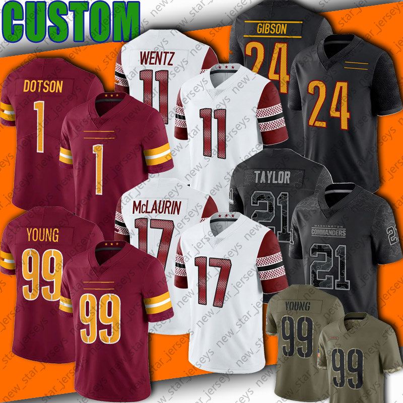 99 Chase Young Jersey Football Terry McLaurin Carson Wentz Jahan Dotson Antonio Gibson Sean Taylor Jerseys Washington Commanders Montez Sweat Fuller Kamren Curl, Man custom jersey (zhg)
99 Chase Young Jersey Football Terry McLaurin Carson Wentz Jahan Dotson Antonio Gibson Sean Taylor Jerseys Washington Commanders Montez Sweat Fuller Kamren Curl, Man custom jersey (zhg)