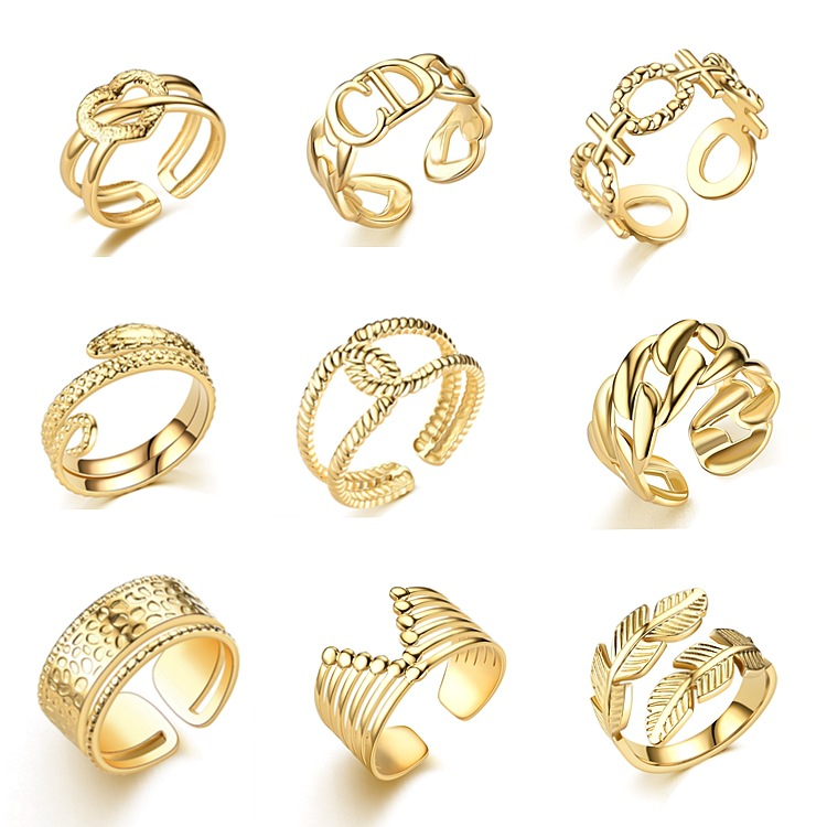 fashion retro style ring stainless steel designer band link clover luxury nail love charm men chains for women rings bohemian wedding engagement party gift unisex
fashion retro style ring stainless steel designer band link clover luxury nail love charm men chains for women rings bohemian wedding engagement party gift unisex