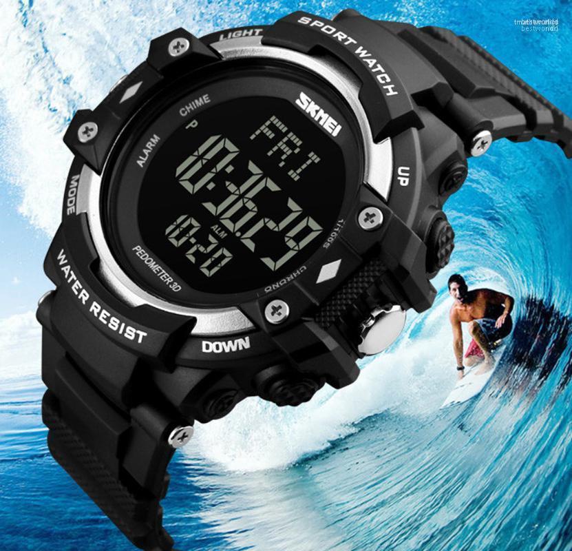 Wristwatches Mens Watch Man HeartRate Monitor Calories Digital Display Outdoor Sports Watches Reloj Hombre SKMEI 1180 ZK30, Black
Wristwatches Mens Watch Man HeartRate Monitor Calories Digital Display Outdoor Sports Watches Reloj Hombre SKMEI 1180 ZK30, Black