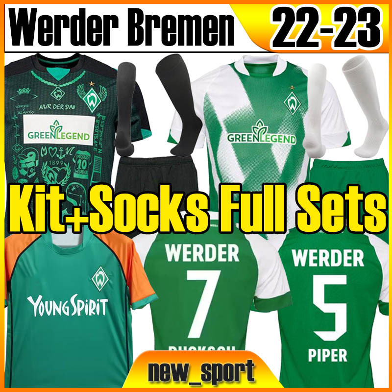 22 23 Werder Bremen Special SOCCER JERSEY Marvin Ducksch Leonardo Bittencourt BLACK GREEN 2022 2023 How Deep is Your Love FOOTBALL SHIRTS TOP THAILAND QUALITY top, 22 23 home
22 23 Werder Bremen Special SOCCER JERSEY Marvin Ducksch Leonardo Bittencourt BLACK GREEN 2022 2023 How Deep is Your Love FOOTBALL SHIRTS TOP THAILAND QUALITY top, 22 23 home
