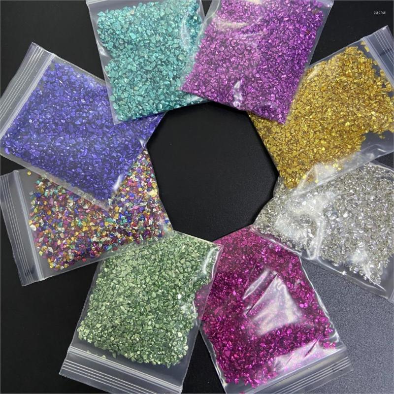 Nail Art Decorations 20g Nailart Small Metal Irregular BeadStone Silver/Gold Broken Glass 3D Shell Glitter Nails Decoration Colorful Stones
Nail Art Decorations 20g Nailart Small Metal Irregular BeadStone Silver/Gold Broken Glass 3D Shell Glitter Nails Decoration Colorful Stones