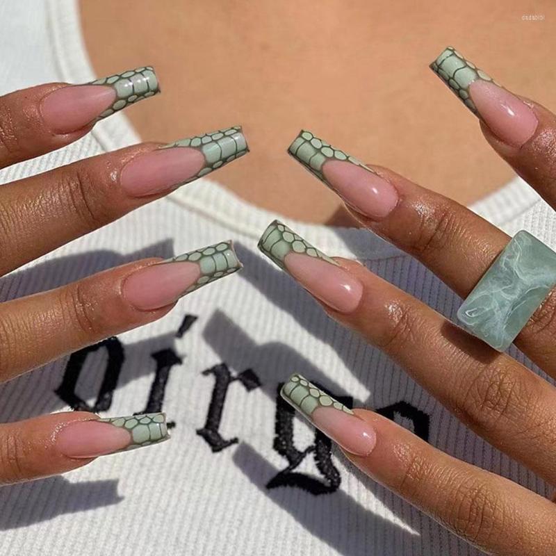 False Nails Pink Line Designs Press On 24 Pieces Fake French Ballerina Nail Art Patch Artificial For Finger Q2H8
False Nails Pink Line Designs Press On 24 Pieces Fake French Ballerina Nail Art Patch Artificial For Finger Q2H8