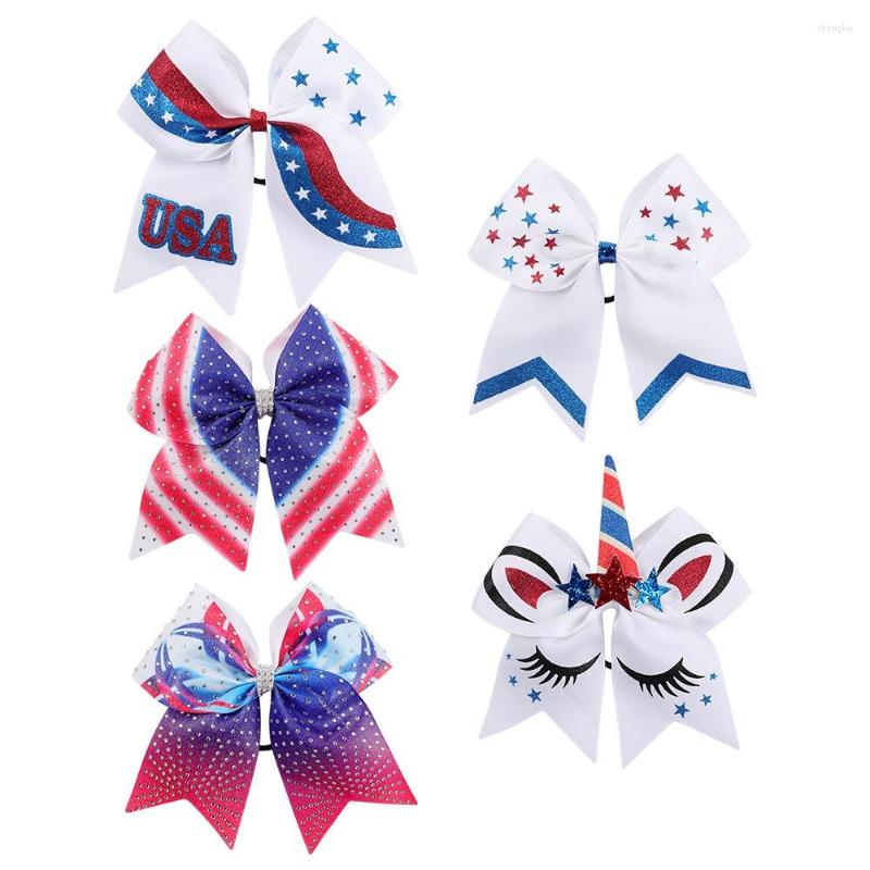 Hair Accessories Baby Girls Cheer Bow Rope 7.5 '' Patriotic 4th Of July American Independence Day Elastic Band
Hair Accessories Baby Girls Cheer Bow Rope 7.5 '' Patriotic 4th Of July American Independence Day Elastic Band