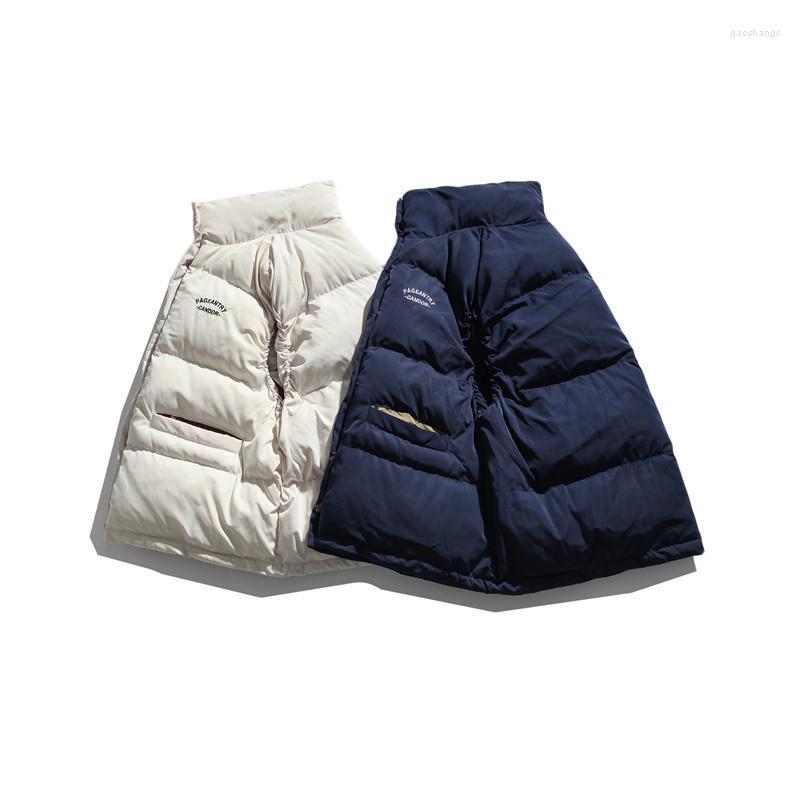 Women's Vests Winter Couple Models Simple Casual Cotton-Padded Jacket Stand-Up Collar Fashion Letter Embroidery Wild Vest Women's, Ivory
Women's Vests Winter Couple Models Simple Casual Cotton-Padded Jacket Stand-Up Collar Fashion Letter Embroidery Wild Vest Women's, Ivory