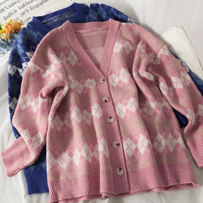 Women's Knits Sweater Women's Fall 2022 Plaid Soft Cardigan Mid-length Top Retro All-match V-neck Long Sleeve Jacket, Black
Women's Knits Sweater Women's Fall 2022 Plaid Soft Cardigan Mid-length Top Retro All-match V-neck Long Sleeve Jacket, Black