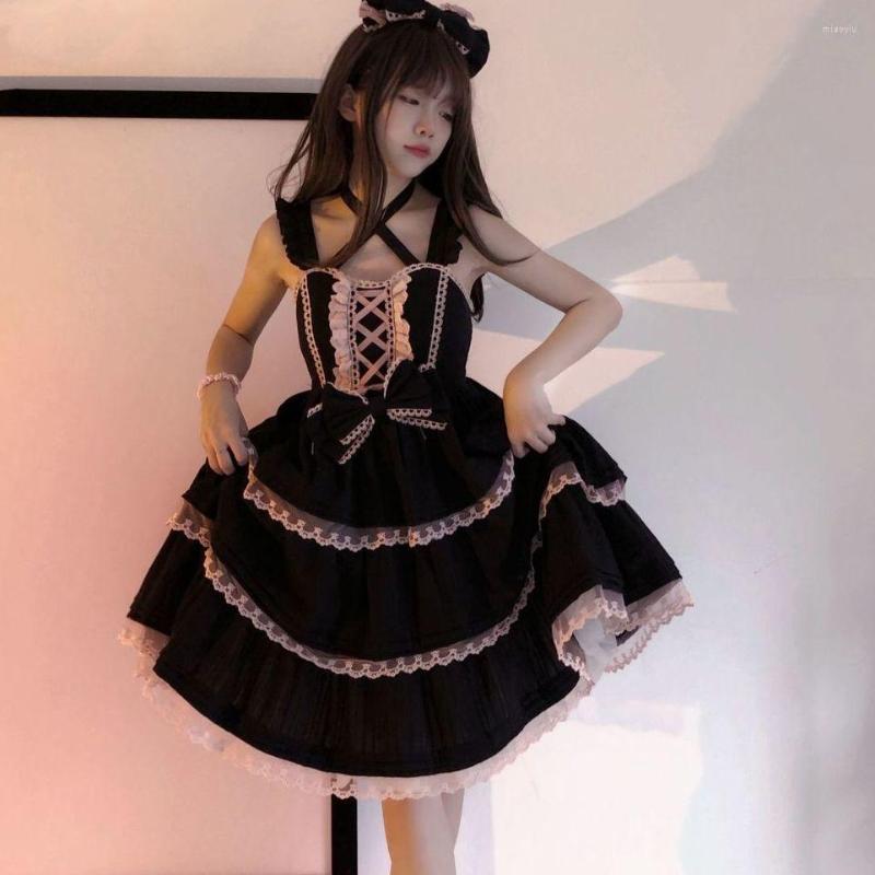 Casual Dresses Japanese Princess Jsk Lolita Dress Women Kawaii Lace Bow Ruffle Suspender Girly Cute Bandage Party Prom Mini, Blue jsk
Casual Dresses Japanese Princess Jsk Lolita Dress Women Kawaii Lace Bow Ruffle Suspender Girly Cute Bandage Party Prom Mini, Blue jsk