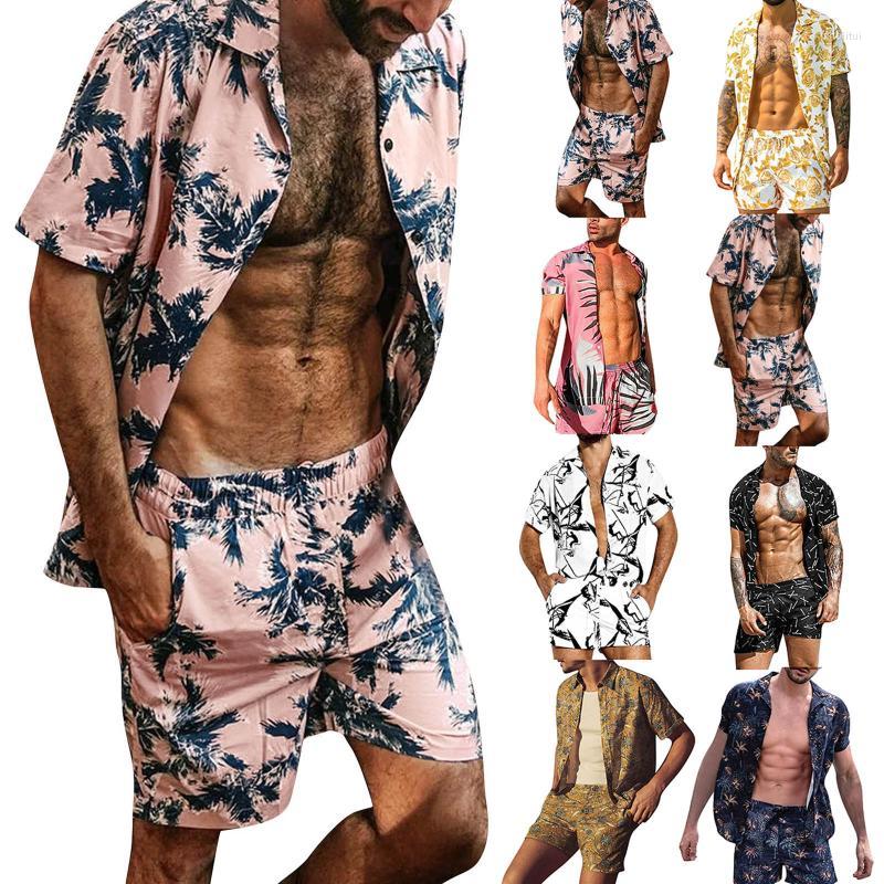 Men's Tracksuits Men's Men Casual Floral Hawaiian Beach Suit Tropical Button Down Short Sleeve 2pcs Suits Matching Sets Spring Summer
Men's Tracksuits Men's Men Casual Floral Hawaiian Beach Suit Tropical Button Down Short Sleeve 2pcs Suits Matching Sets Spring Summer