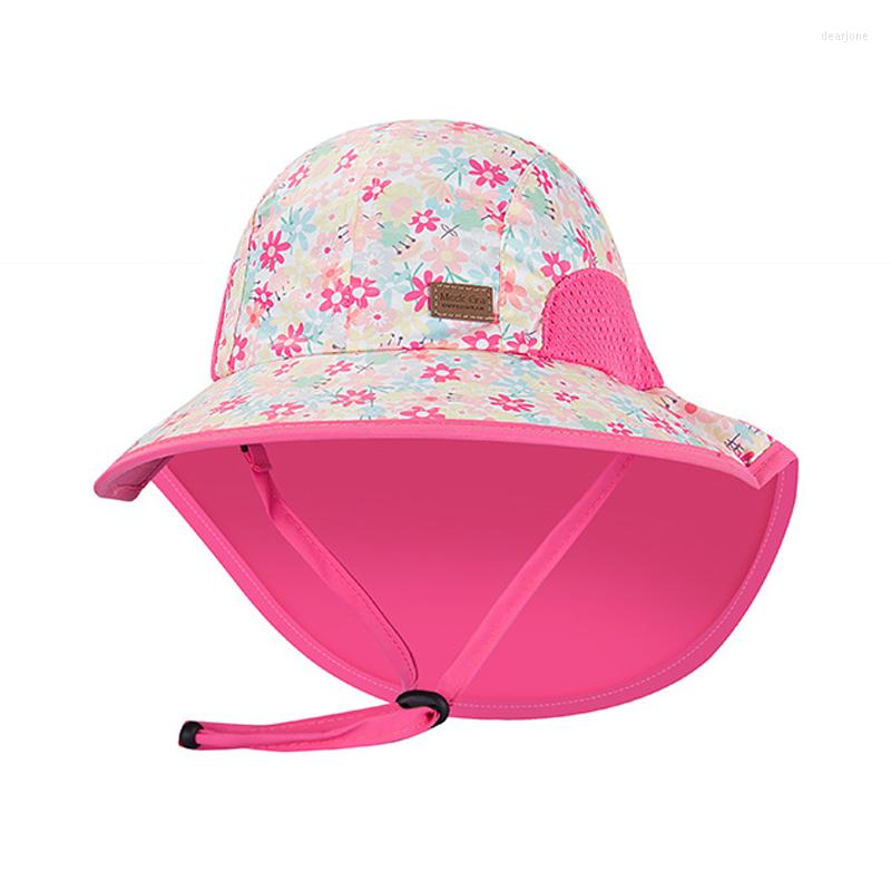 Hats Summer Hat Kids Sun Beach Cap Girl UV Protection Wide Brim With Neck Shield String Holiday Accessory For Toddlers Swimming, Pink
Hats Summer Hat Kids Sun Beach Cap Girl UV Protection Wide Brim With Neck Shield String Holiday Accessory For Toddlers Swimming, Pink