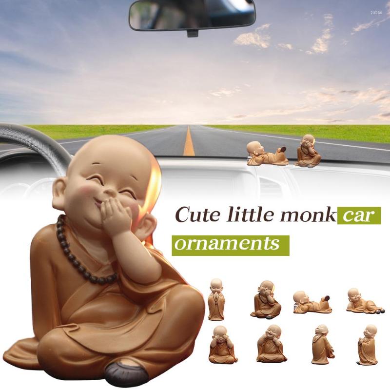 Interior Decorations Little Lovely Buddhist Small Monk Statues Figurine Resin Sculpture Handmade Car Home Toys
Interior Decorations Little Lovely Buddhist Small Monk Statues Figurine Resin Sculpture Handmade Car Home Toys