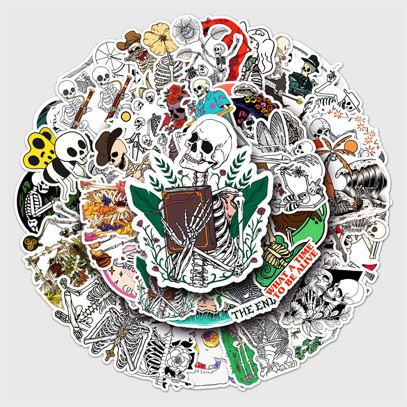 50PCS Art Skull horror Stickers for DIY Luggage Laptop Skateboard Motorcycle Bicycle Stickers, Multi colors
50PCS Art Skull horror Stickers for DIY Luggage Laptop Skateboard Motorcycle Bicycle Stickers, Multi colors