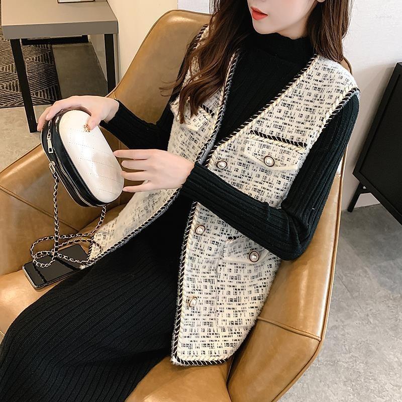 Women's Vests 2022 Spring Autumn Fashion Sweet Imitation Mink Velvet Vest Sleeveless Short Jacket All-match Casual Waistcoat Women, Black vest
Women's Vests 2022 Spring Autumn Fashion Sweet Imitation Mink Velvet Vest Sleeveless Short Jacket All-match Casual Waistcoat Women, Black vest