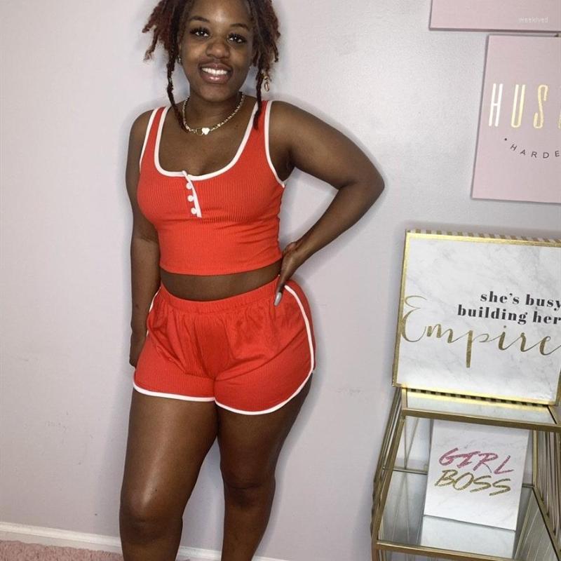 Women' Tracksuits Imcute Summer Sport Knitted Women Two Pieces Set Tracksuit Tank Tee Tops Shorts Jogger Sweatpant Suits Outfit Matching
Women' Tracksuits Imcute Summer Sport Knitted Women Two Pieces Set Tracksuit Tank Tee Tops Shorts Jogger Sweatpant Suits Outfit Matching