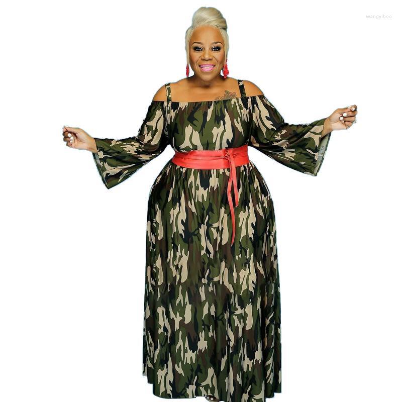 Casual Dresses Plus Size Summer Maxi Dress Wholesale Fashion Women Clothing Sexy Slash Dots Camouflage Loose DropCasual, Black
Casual Dresses Plus Size Summer Maxi Dress Wholesale Fashion Women Clothing Sexy Slash Dots Camouflage Loose DropCasual, Black