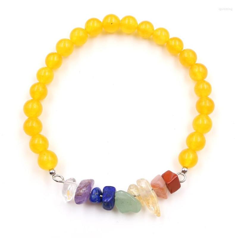 Strand Handmade Weave Irregular Shape Rainbow Stone With Many Colors Round Beads Elastic Bracelet Fashion Jewelry
Strand Handmade Weave Irregular Shape Rainbow Stone With Many Colors Round Beads Elastic Bracelet Fashion Jewelry