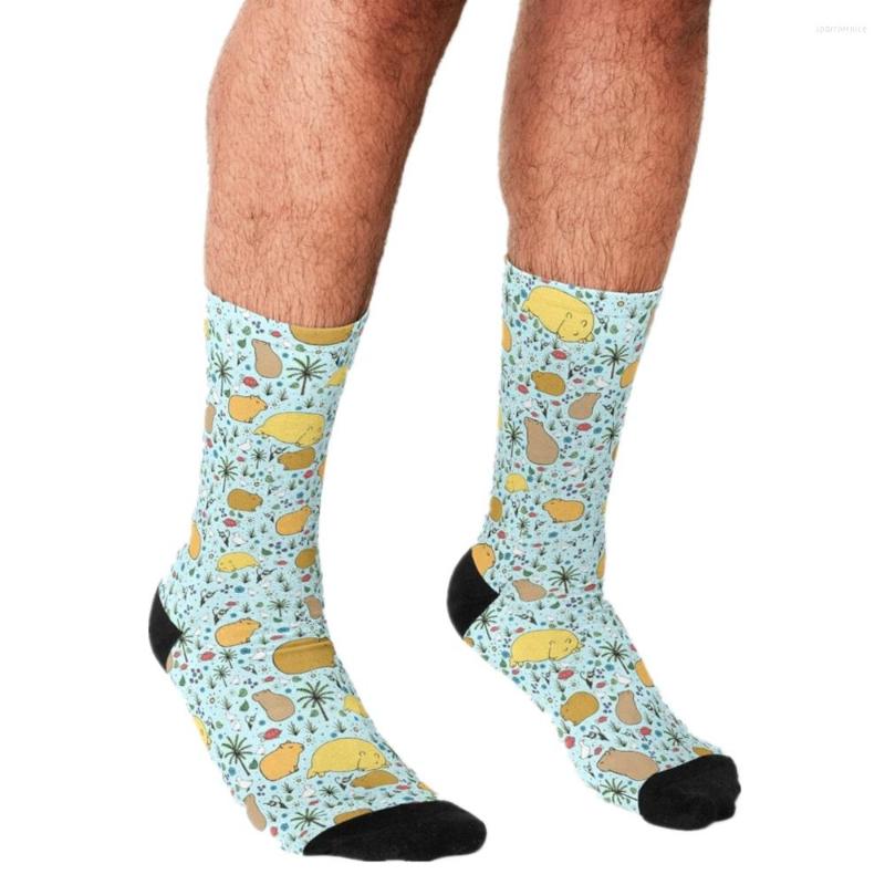 Men's Socks 2022 Men Harajuku Capybaras In Blue Personality Printed Happy Hip Hop Novelty Skateboard Crew Casual Crazy, W560
Men's Socks 2022 Men Harajuku Capybaras In Blue Personality Printed Happy Hip Hop Novelty Skateboard Crew Casual Crazy, W560