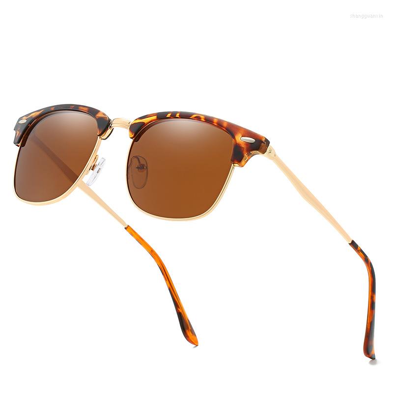 Sunglasses Polarized For Men And Women Colorful Coated Fashion Outdoor Sun Glasses Half Frame Metal Male Driving
Sunglasses Polarized For Men And Women Colorful Coated Fashion Outdoor Sun Glasses Half Frame Metal Male Driving