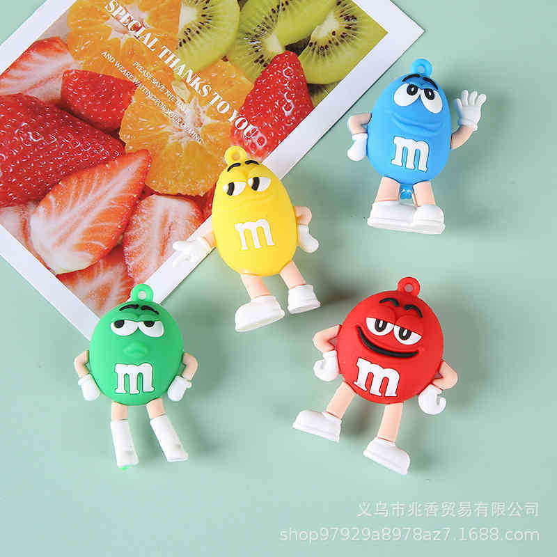Keychains Cute m bean key chain pendant dripping plastic threedimensional PVC doll soft gift Pendant
Keychains Cute m bean key chain pendant dripping plastic threedimensional PVC doll soft gift Pendant