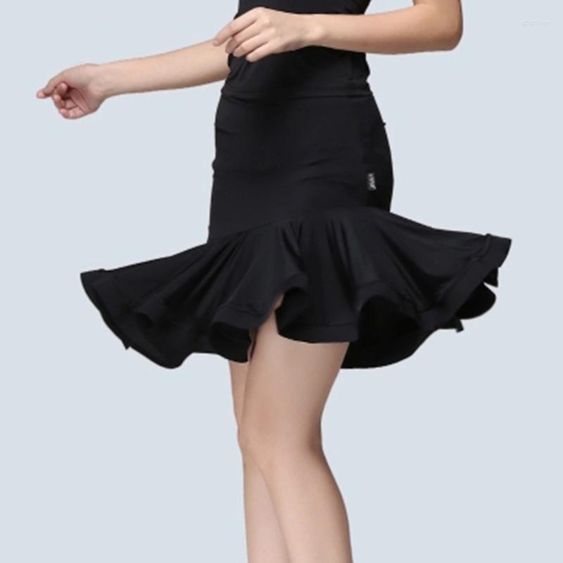 Stage Wear 2022 Latin Dance Skirt Women Performance Practice Irregular Lady Rumba Samba Tango Cha Ballroom Dress, Black
Stage Wear 2022 Latin Dance Skirt Women Performance Practice Irregular Lady Rumba Samba Tango Cha Ballroom Dress, Black