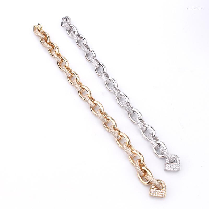 Link Bracelets Chain Tengci Luxury Fashion Classic Hip Hop Rock Series Copper Zircon High Quality Bracelet Australia Europe Rap Jewelry
Link Bracelets Chain Tengci Luxury Fashion Classic Hip Hop Rock Series Copper Zircon High Quality Bracelet Australia Europe Rap Jewelry