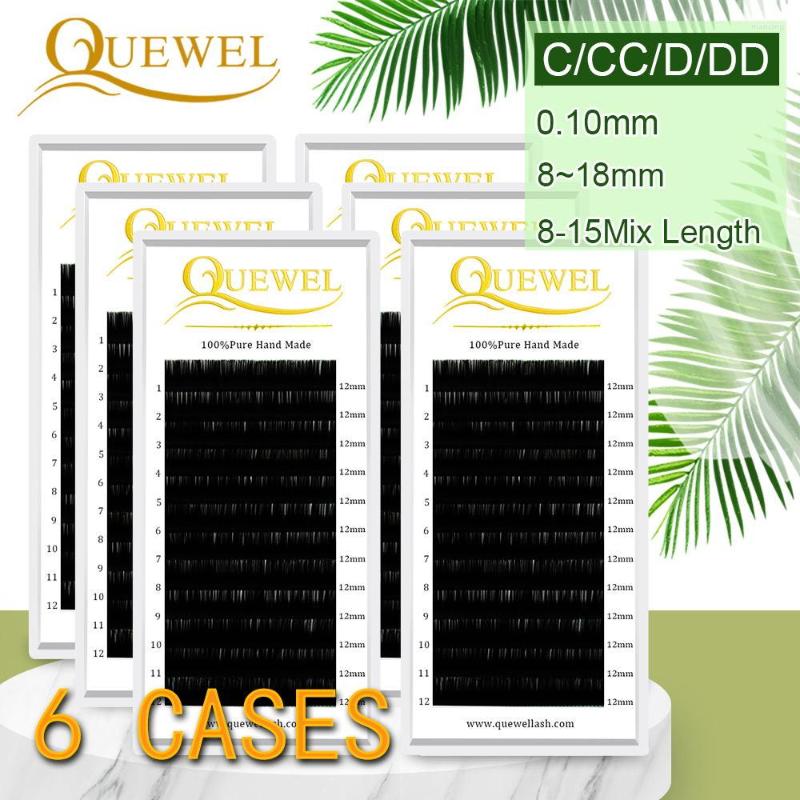 False Eyelashes Quewel Eyelash Extensions Wholesale Thickness 0.10mm All Size Length Makeup Natural C/CC/D/DD Curl Lashes 6 Trays
False Eyelashes Quewel Eyelash Extensions Wholesale Thickness 0.10mm All Size Length Makeup Natural C/CC/D/DD Curl Lashes 6 Trays