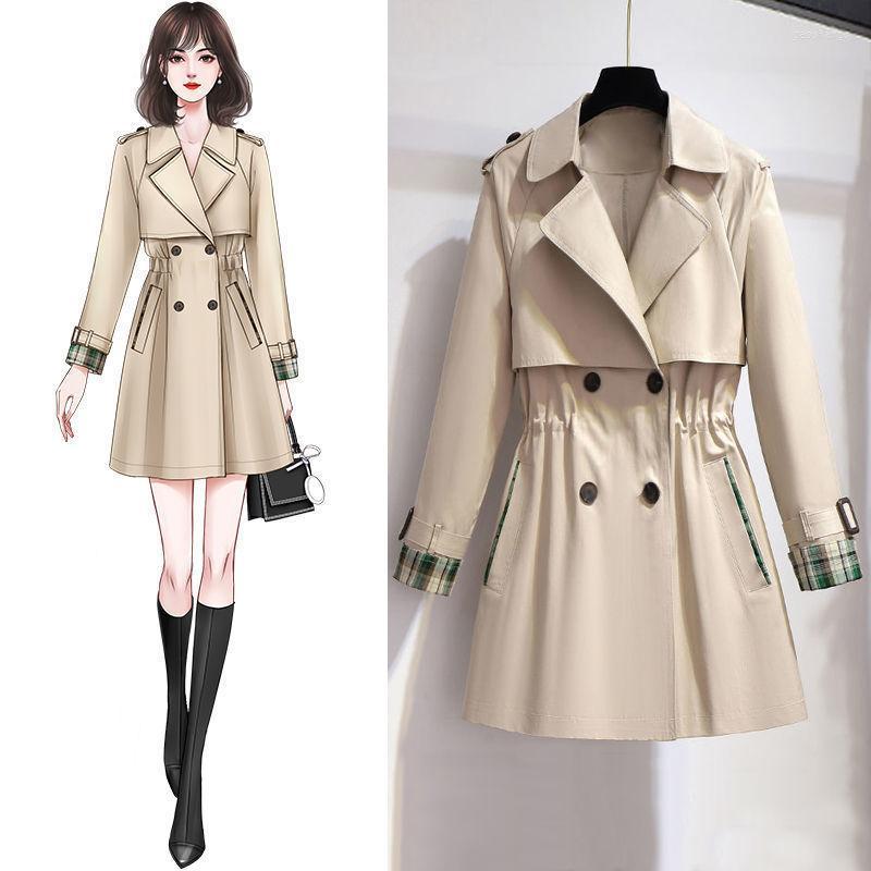 Women's Trench Coats Women Oversized Short Windbreaker Coat Female Elegant Solid Overcaot 2022 Spring Autumn Fashion Slim Fit Jacket, Beige
Women's Trench Coats Women Oversized Short Windbreaker Coat Female Elegant Solid Overcaot 2022 Spring Autumn Fashion Slim Fit Jacket, Beige
