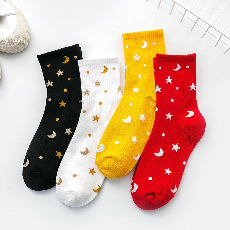 Men's Socks Korean Style 4 Colors Summer Women's Breathable Cotton Spring Girl Trend Star Sock Middle Tube Female, M18a02
Men's Socks Korean Style 4 Colors Summer Women's Breathable Cotton Spring Girl Trend Star Sock Middle Tube Female, M18a02