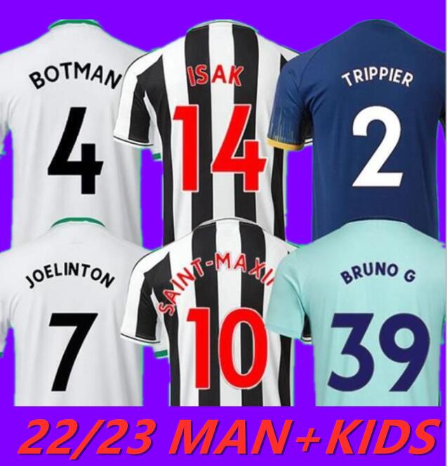 22 23 Soccer Jerseys BRUNO G. JOELINTON ISAK 2022 2023 NUFC UNITED MAXIMIN WILSON ALMIRON TRIPPIER Football Shirt top Men Kids sets uniforms
22 23 Soccer Jerseys BRUNO G. JOELINTON ISAK 2022 2023 NUFC UNITED MAXIMIN WILSON ALMIRON TRIPPIER Football Shirt top Men Kids sets uniforms